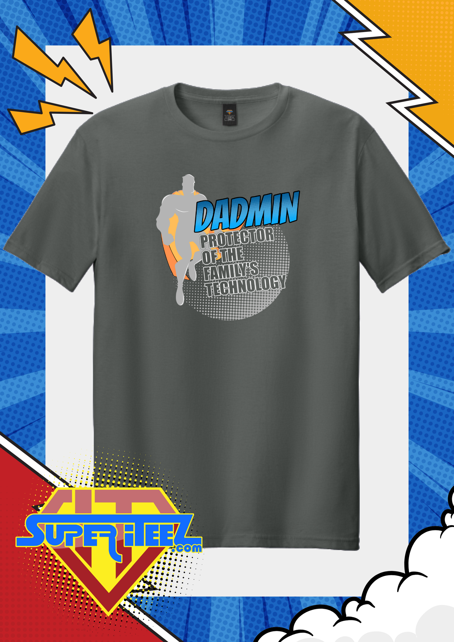 “DADMIN – Protector of the Family’s Technology” Tee