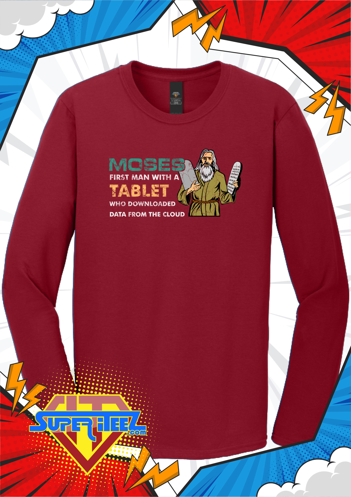 “Moses: The Original Cloud Download” Tee