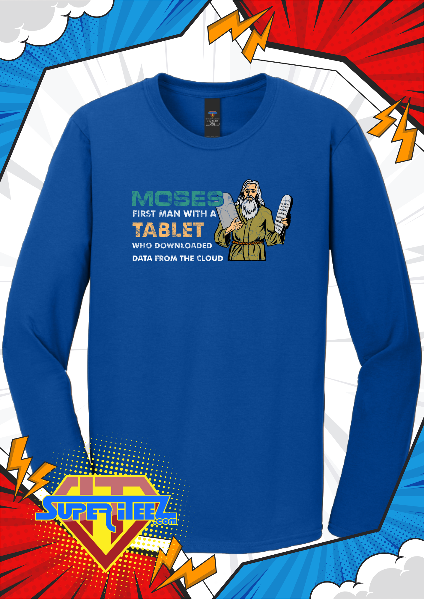 “Moses: The Original Cloud Download” Tee