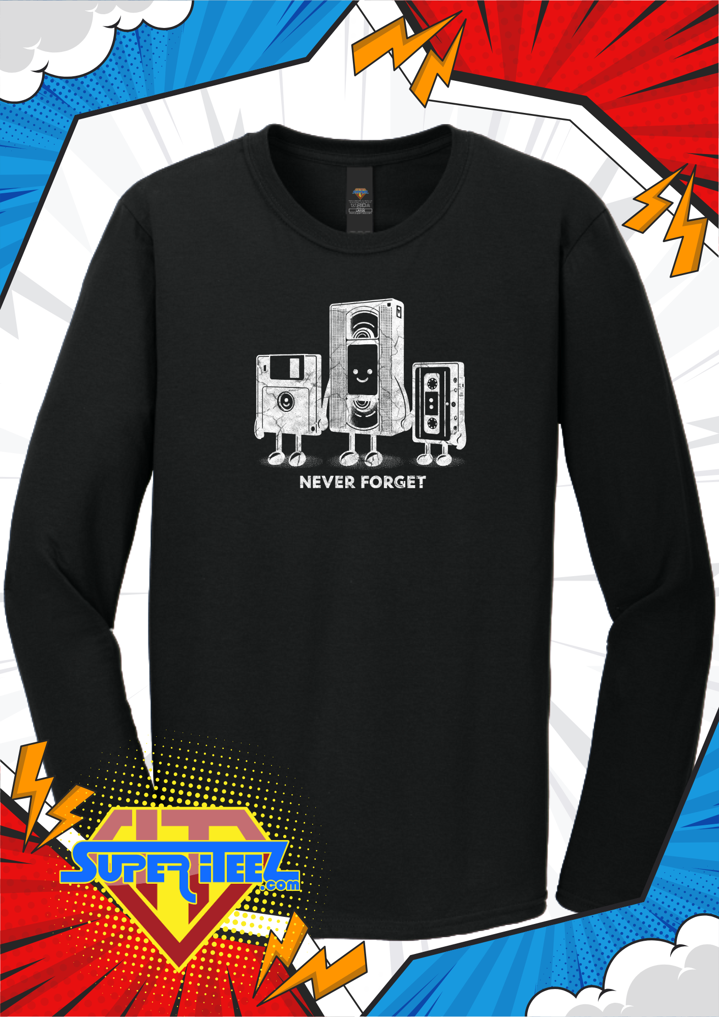 “Never Forget” - The Analog Legends Nostalgia Tee