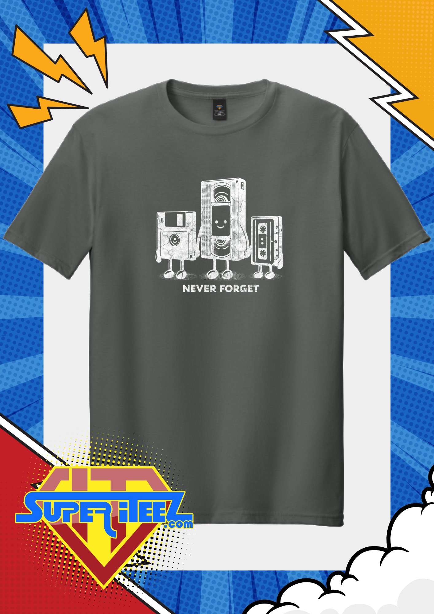 “Never Forget” - The Analog Legends Nostalgia Tee