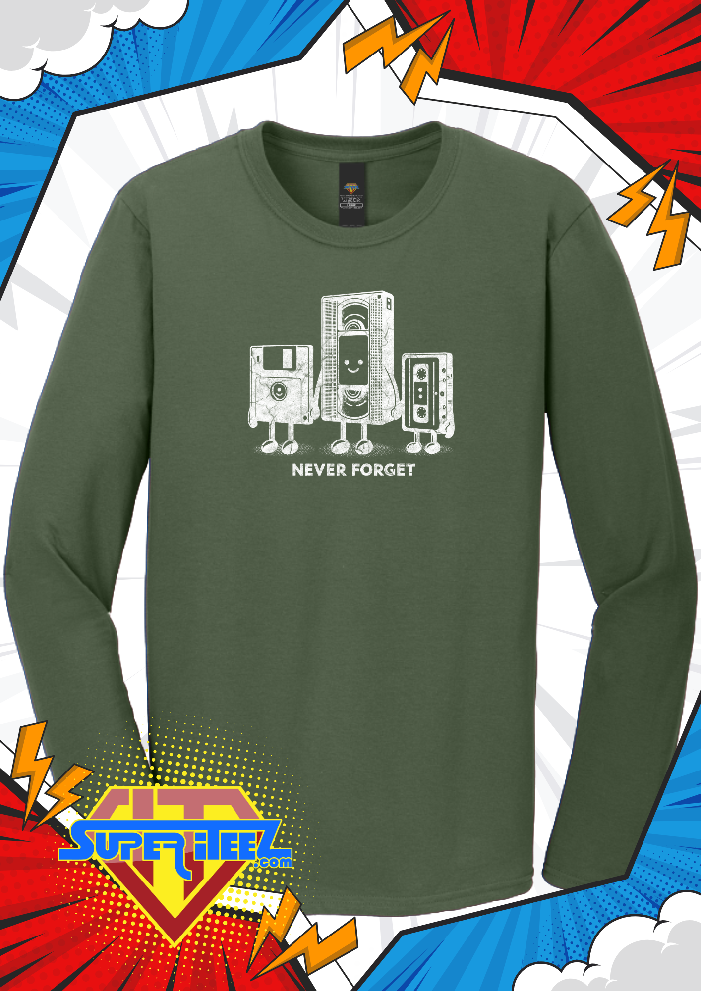 “Never Forget” - The Analog Legends Nostalgia Tee