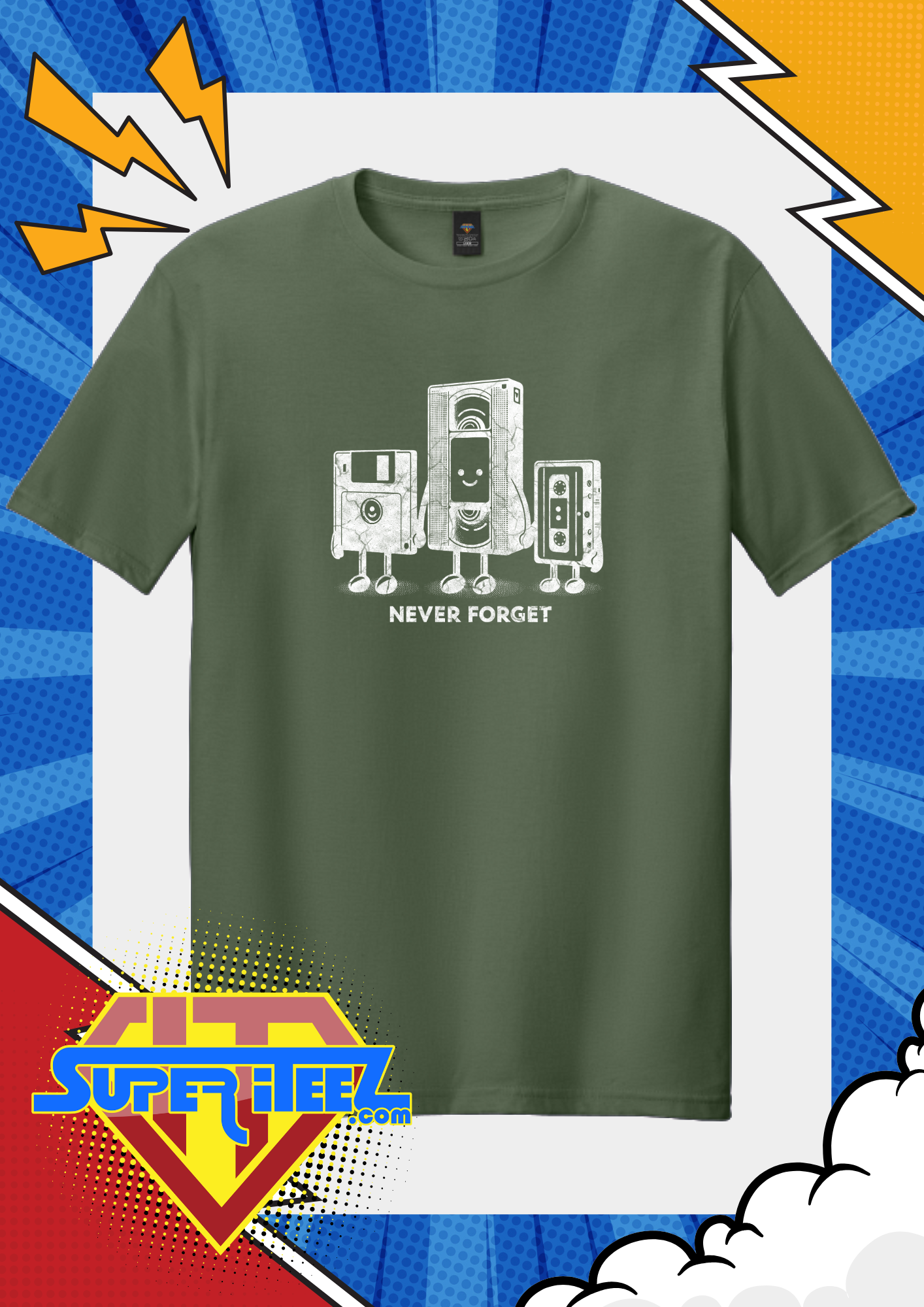 “Never Forget” - The Analog Legends Nostalgia Tee
