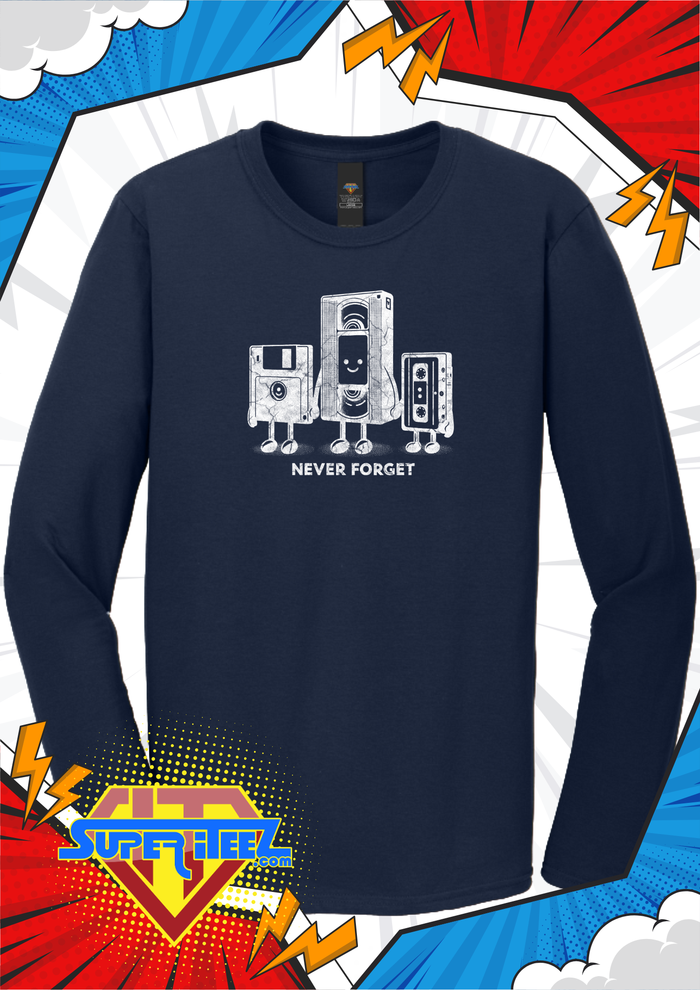 “Never Forget” - The Analog Legends Nostalgia Tee