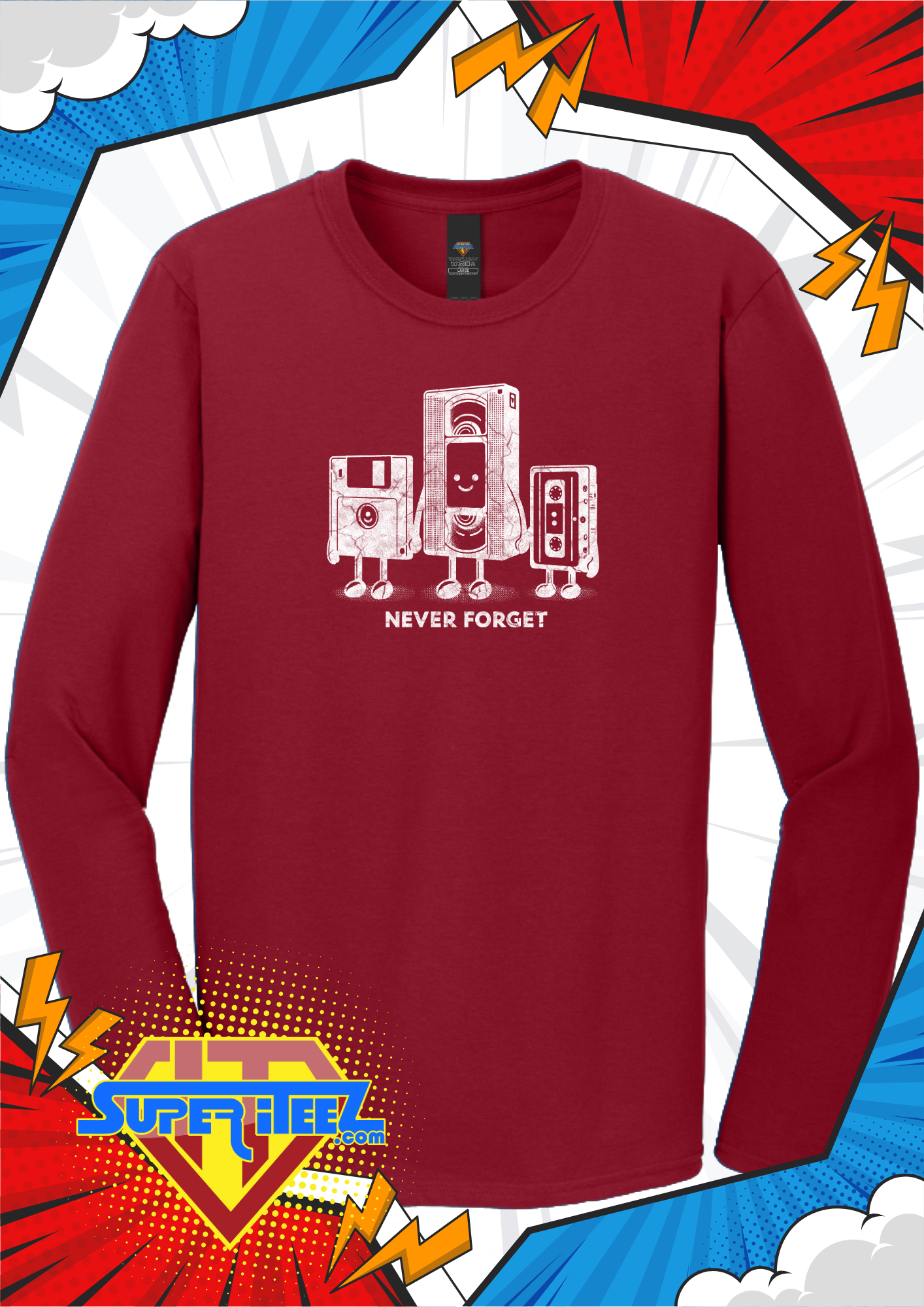 “Never Forget” - The Analog Legends Nostalgia Tee