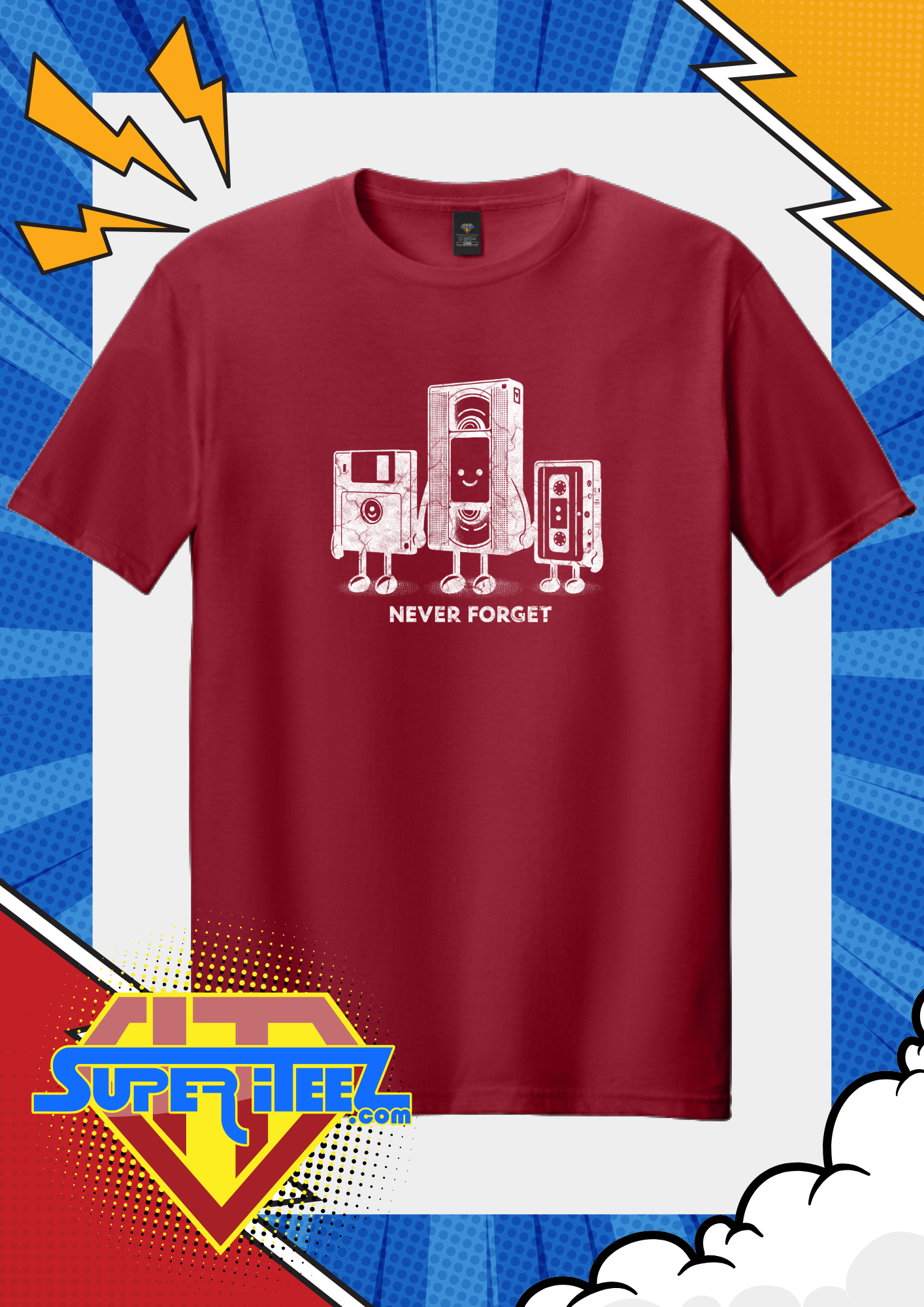 “Never Forget” - The Analog Legends Nostalgia Tee