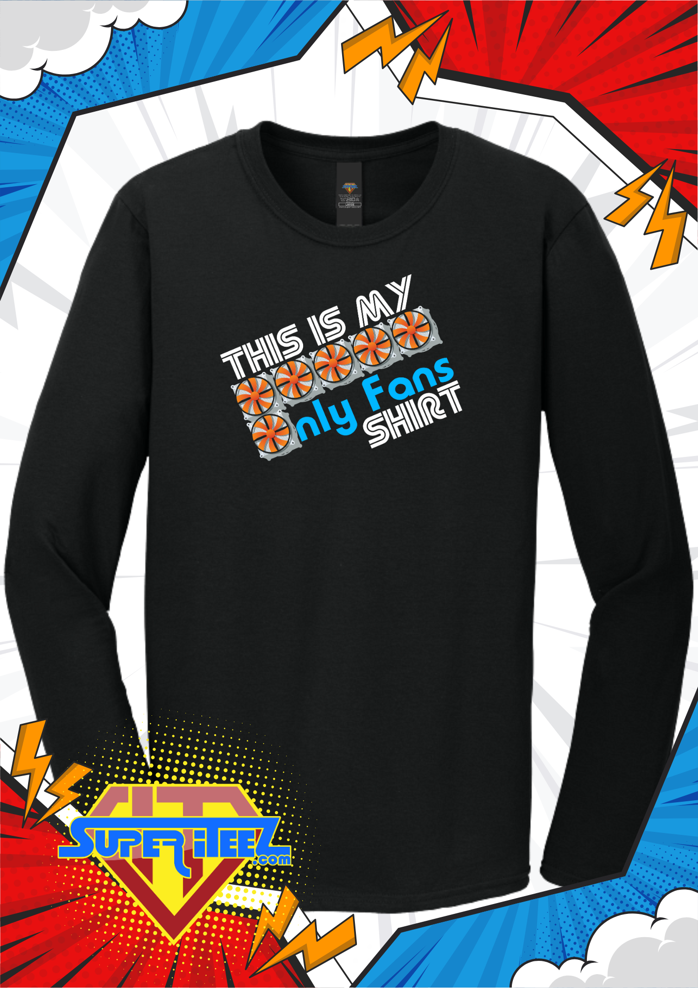 "This Is My Only Fans Shirt" - The Ultimate PC Cooling Club Tee