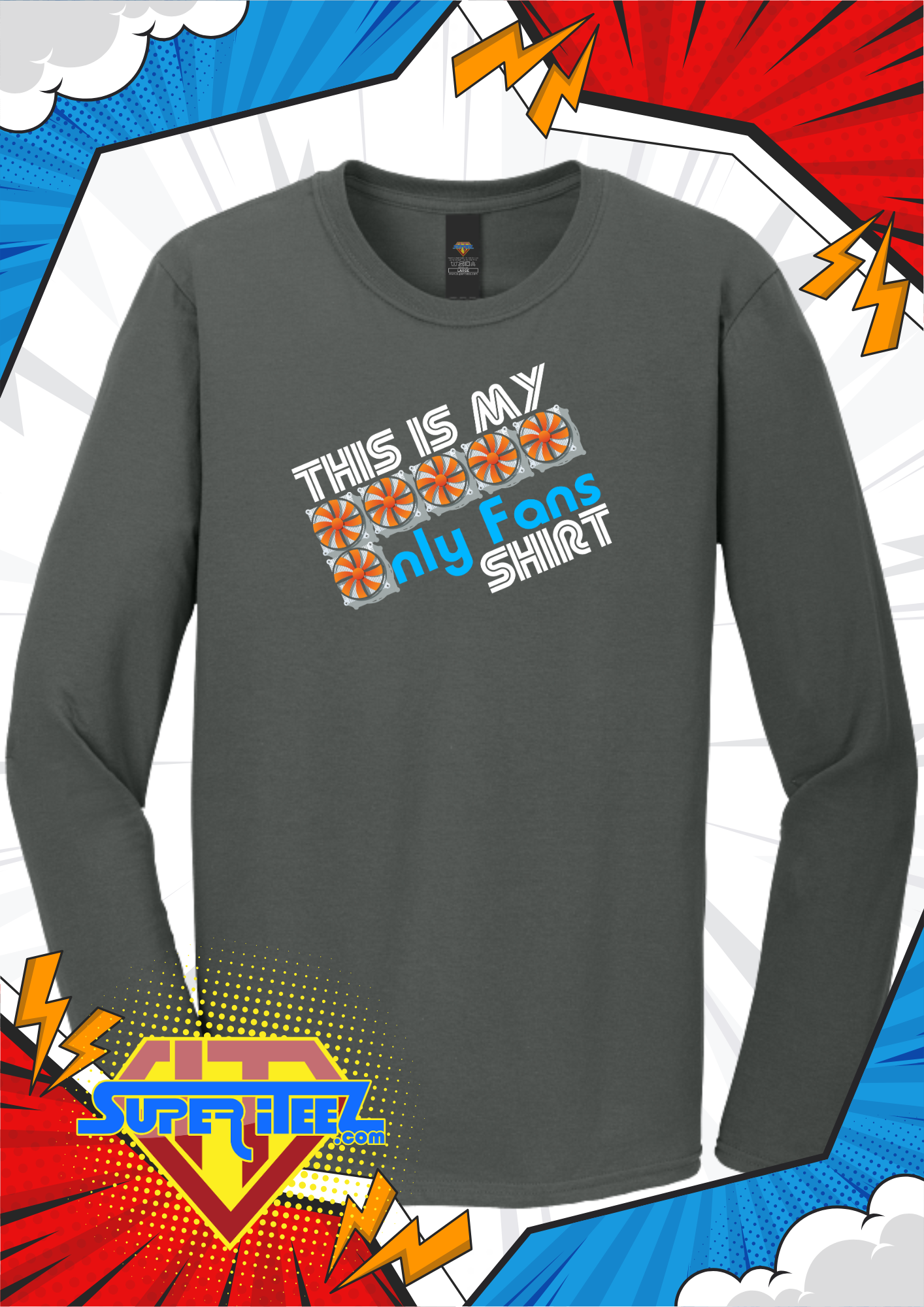 "This Is My Only Fans Shirt" - The Ultimate PC Cooling Club Tee