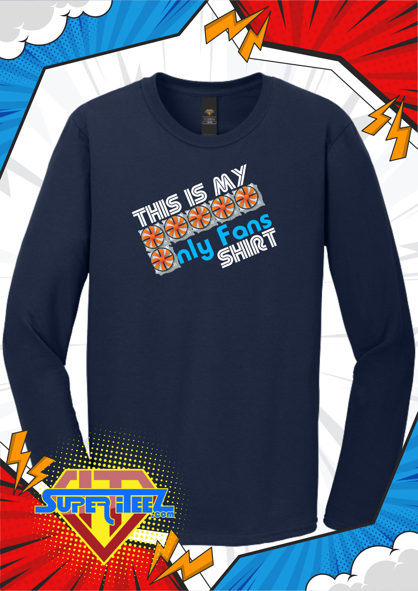 "This Is My Only Fans Shirt" - The Ultimate PC Cooling Club Tee