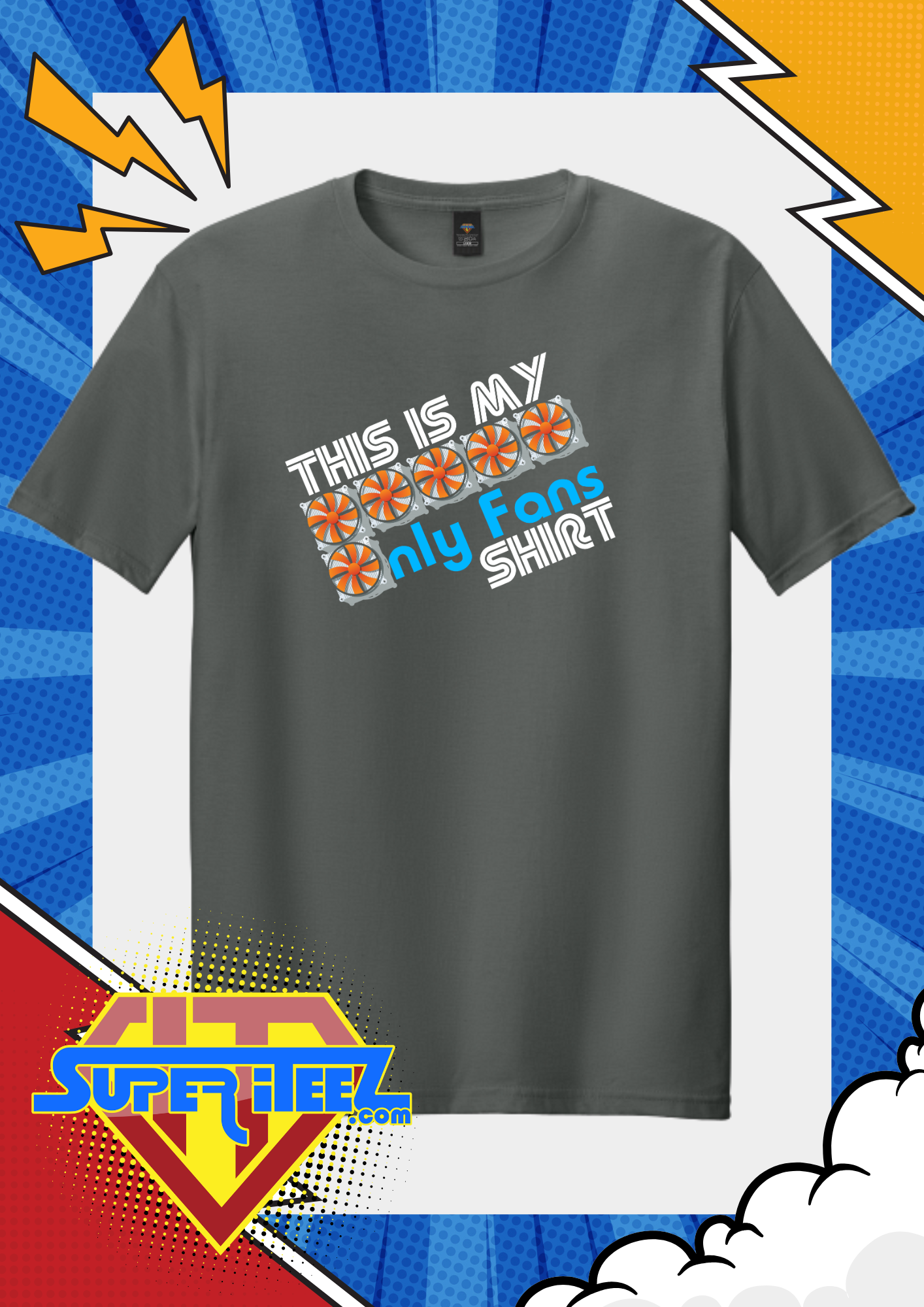 "This Is My Only Fans Shirt" - The Ultimate PC Cooling Club Tee