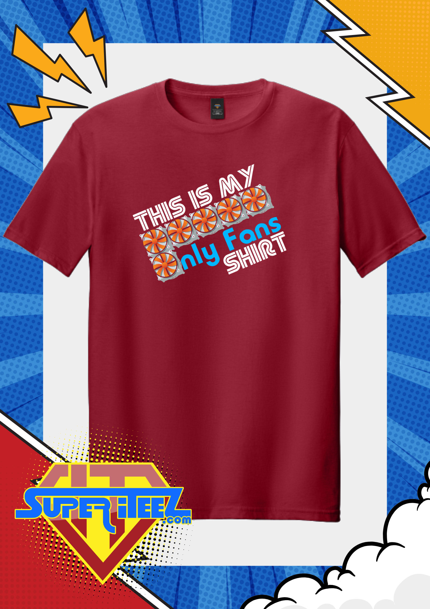 "This Is My Only Fans Shirt" - The Ultimate PC Cooling Club Tee