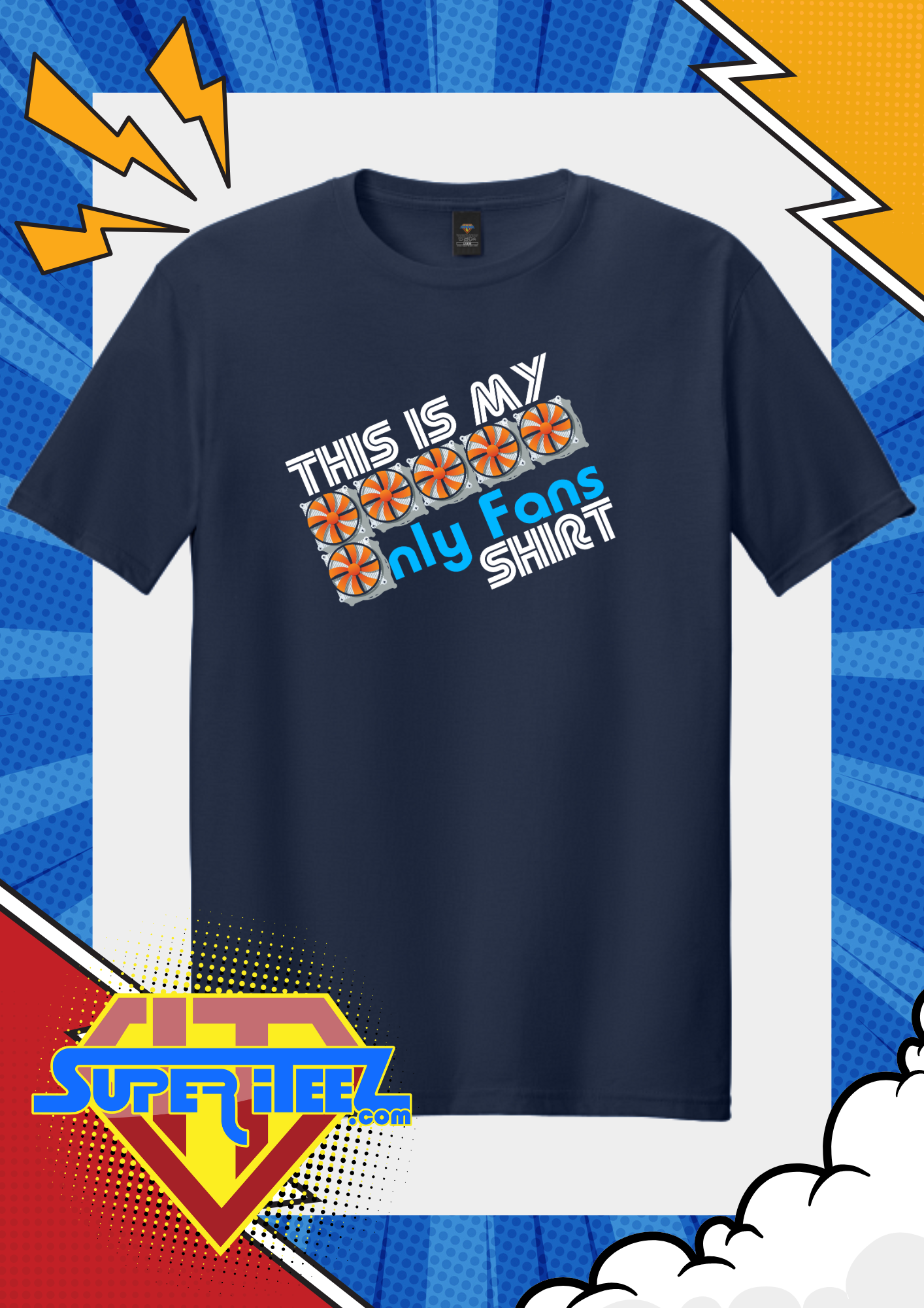 "This Is My Only Fans Shirt" - The Ultimate PC Cooling Club Tee