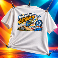 Load image into Gallery viewer, Old School BMX: Neighborhood Legend Tee &amp; Crewneck Sweatshirt