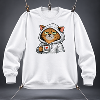 Load image into Gallery viewer, I Love Mom Cat Boss Tee &amp; Crewneck Sweatshirt