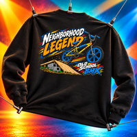 Load image into Gallery viewer, Old School BMX: Neighborhood Legend Tee &amp; Crewneck Sweatshirt