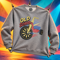 Load image into Gallery viewer, Old School Big Wheel Tee &amp; Crewneck | Gen X Childhood Nostalgia