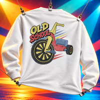Load image into Gallery viewer, Old School Big Wheel Tee &amp; Crewneck | Gen X Childhood Nostalgia