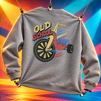 Load image into Gallery viewer, Old School Big Wheel Tee &amp; Crewneck | Gen X Childhood Nostalgia