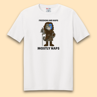 Load image into Gallery viewer, Freedom and Naps Tee - The Cat Boss Collection