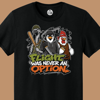 Load image into Gallery viewer, Flight Was Never an Option Tee &amp; Crewneck | All Fight, No Flight Collection