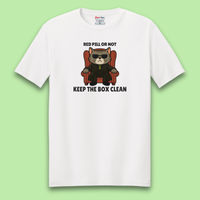 Load image into Gallery viewer, Keep The Box Clean Tee - The Cat Boss Collection