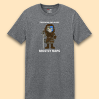 Load image into Gallery viewer, Freedom and Naps Tee - The Cat Boss Collection