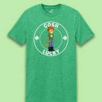Load image into Gallery viewer, Gosh! Lucky Cat Tee - The Cat Boss Collection