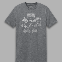 Load image into Gallery viewer, Never Forget - Pedal Power Tee &amp; Crewneck Sweatshirt -  Never Forget Collection