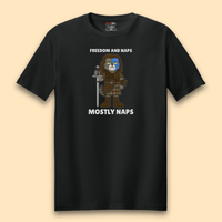 Load image into Gallery viewer, Freedom and Naps Tee - The Cat Boss Collection