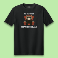 Load image into Gallery viewer, Keep The Box Clean Tee - The Cat Boss Collection