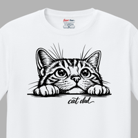 Load image into Gallery viewer, Cat Dad Tee &amp; Crewneck Sweatshirt