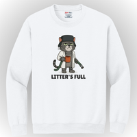 Load image into Gallery viewer, Litter’s Full Tee &amp; Crewneck · The Cat Boss Collection