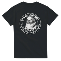 Load image into Gallery viewer, Santa Support – I’m Here to Delete Your Cookies Tee
