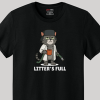 Load image into Gallery viewer, Litter’s Full Tee · The Cat Boss Collection