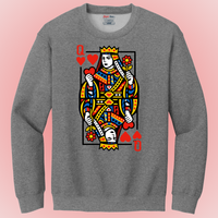Load image into Gallery viewer, Queen of Hearts Valentine Tee &amp; Crewneck