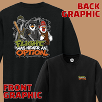 Load image into Gallery viewer, Flight Was Never an Option Tee &amp; Crewneck | All Fight, No Flight Collection