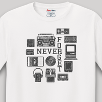 Load image into Gallery viewer, Never Forget - Retro Tech Nostalgia Tee