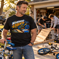 Load image into Gallery viewer, Old School BMX: Neighborhood Legend Tee &amp; Crewneck Sweatshirt