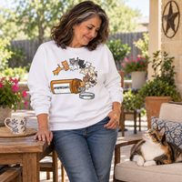 Load image into Gallery viewer, Kitten Therapy Tee &amp; Crewneck Sweatshirt