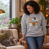Load image into Gallery viewer, Kitten Therapy Tee &amp; Crewneck Sweatshirt