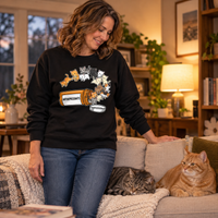 Load image into Gallery viewer, Kitten Therapy Tee &amp; Crewneck Sweatshirt
