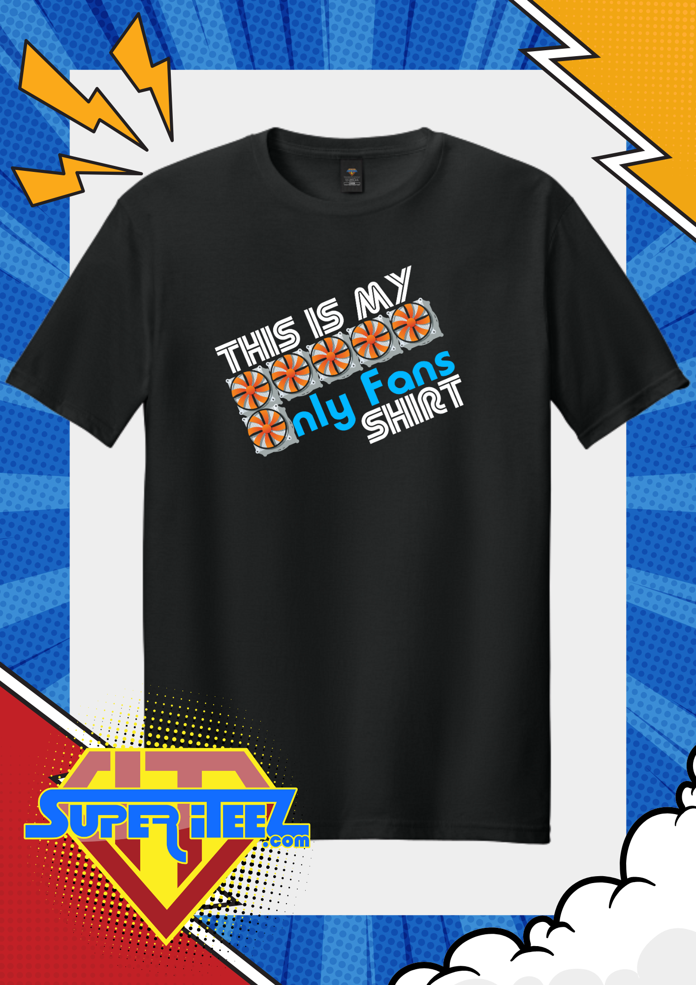 "This Is My Only Fans Shirt" - The Ultimate PC Cooling Club Tee
