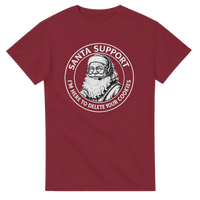 Load image into Gallery viewer, Santa Support – I’m Here to Delete Your Cookies Tee
