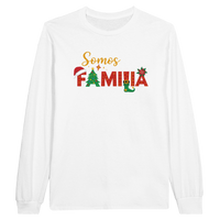 Load image into Gallery viewer, Somos Familia – Christmas Family Long Sleeve Tee
