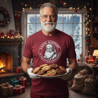Load image into Gallery viewer, Santa Support – I’m Here to Delete Your Cookies Tee
