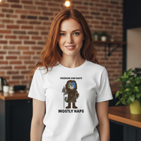 Load image into Gallery viewer, Freedom and Naps Tee - The Cat Boss Collection