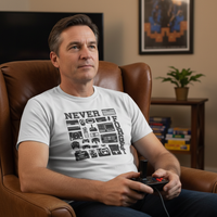 Load image into Gallery viewer, Never Forget - Retro Game Console Tee