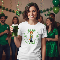 Load image into Gallery viewer, Gosh! Lucky Cat Tee - The Cat Boss Collection