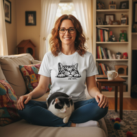 Load image into Gallery viewer, Cat Mom Tee &amp; Crewneck Sweatshirt