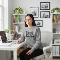 Load image into Gallery viewer, Cat Mom Tee &amp; Crewneck Sweatshirt